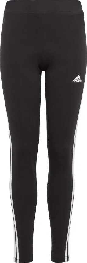 adidas 3 STRIPES Leggings Mädchen black-white im Online Shop von kaufen