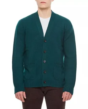   Drumohr  Wool Cardigan Sweater Green