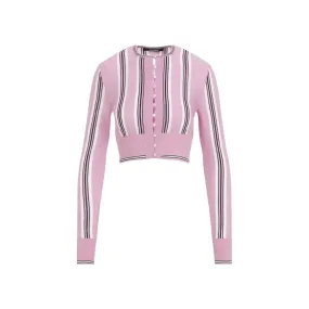   Jacquemus  Le Cardigan Spiaggia Cardigan Pink  Strickjacke 