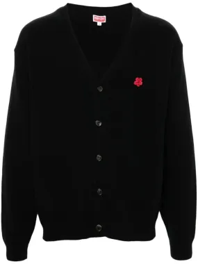   Kenzo  Boke Flower Cardigan Black  Strickjacke 