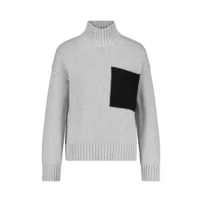   Liviana Conti  Turtleneck Pullover 47701874639194 Grau