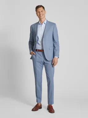 Pierre Cardin Anzughose mit Bügelfalten Modell 'Ryan' (blau) online kaufen