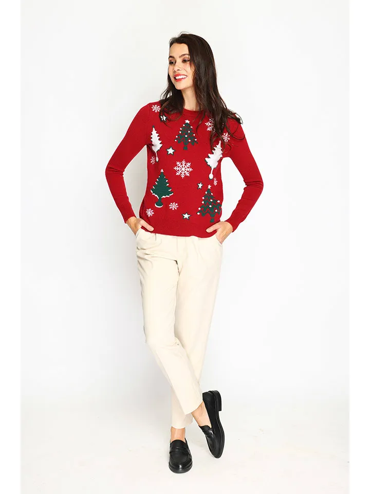 Pullover in Rot