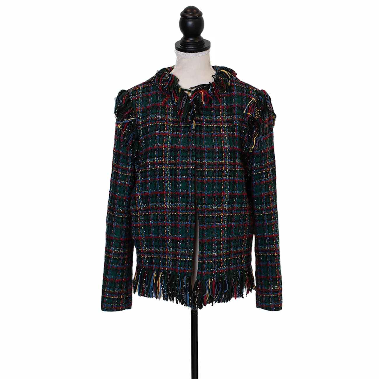 Sandro Tweed Jacke mit Swarovski-Details